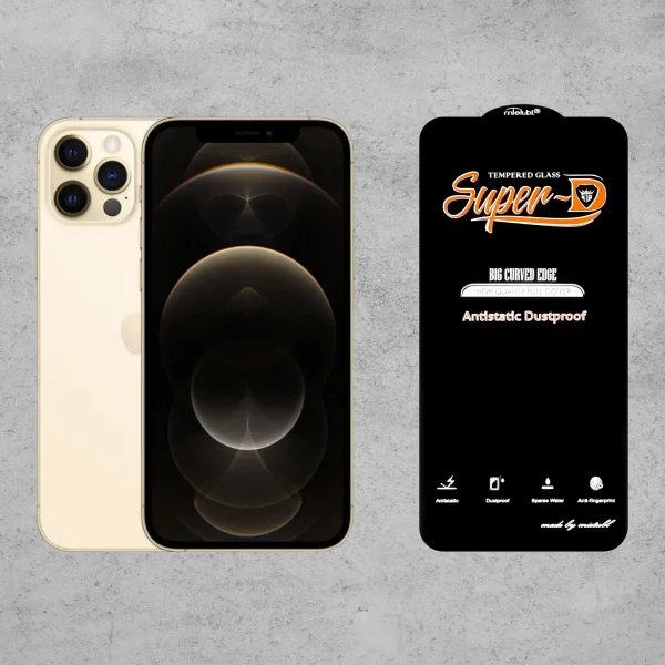 گلس و محافظ صفحه نمایش میتوبل سوپر دی (Super D) آیفون 12 پرو iphone